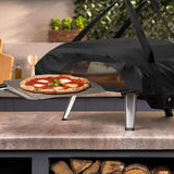 Maxbell Pizza Oven cover Outdoor Pizza Oven Cover With 2 Adjustable Webbing 30x23.5x8.5 inch