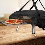 Maxbell Pizza Oven cover Outdoor Pizza Oven Cover With 2 Adjustable Webbing 24.8x16.1x6.3 inch