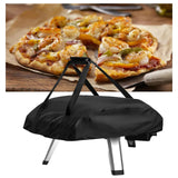 Maxbell Pizza Oven cover Outdoor Pizza Oven Cover With 2 Adjustable Webbing 24.8x16.1x6.3 inch