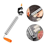 Maxbell Stainless Steel Rolling Pin Household for Pastries Pizza Making Supplies S