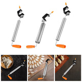 Maxbell Stainless Steel Rolling Pin Household for Pastries Pizza Making Supplies S