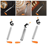 Maxbell Stainless Steel Rolling Pin Household for Pastries Pizza Making Supplies S