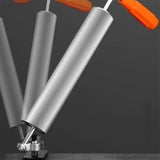 Maxbell Stainless Steel Rolling Pin Household for Pastries Pizza Making Supplies S