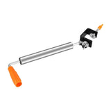 Maxbell Stainless Steel Rolling Pin Household for Pastries Pizza Making Supplies S