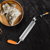Maxbell Stainless Steel Rolling Pin Household for Pastries Pizza Making Supplies L