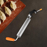 Maxbell Stainless Steel Rolling Pin Household for Pastries Pizza Making Supplies L