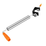 Maxbell Stainless Steel Rolling Pin Household for Pastries Pizza Making Supplies Lengthen
