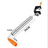 Maxbell Stainless Steel Rolling Pin Household for Pastries Pizza Making Supplies Lengthen