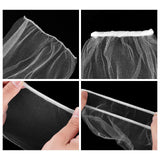 Maxbell 100Pcs Sink Strainer Mesh for Collecting Kitchen Food Waste Leftover Garbage Thickened