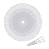 Maxbell 100Pcs Sink Strainer Mesh for Collecting Kitchen Food Waste Leftover Garbage Coarse Mesh