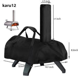Maxbell Outdoor Pizza Oven Cover Attachment Waterproof Portable for Camping RV Trip A
