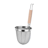 Maxbell Multipurpose Flexible Wooden Handles for Cooking Frying Restaurant High Edge