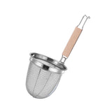 Maxbell Multipurpose Flexible Wooden Handles for Cooking Frying Restaurant High Edge