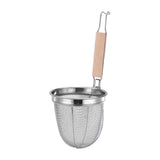 Maxbell Multipurpose Flexible Wooden Handles for Cooking Frying Restaurant High Edge