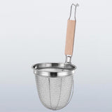 Maxbell Multipurpose Flexible Wooden Handles for Cooking Frying Restaurant High Edge
