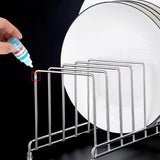 Maxbell Pot and Pan Organizers Rack Expandable Multipurpose Reusable for Pot Dish