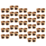 Maxbell 50Pcs Baking Cups Baking Tools Decoration for Restaurant Dessert Shop Style A