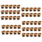 Maxbell 50Pcs Baking Cups Baking Tools Decoration for Restaurant Dessert Shop Style A
