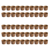 Maxbell 50Pcs Baking Cups Baking Tools Decoration for Restaurant Dessert Shop Style E
