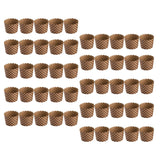 Maxbell 50Pcs Baking Cups Baking Tools Decoration for Restaurant Dessert Shop Style E