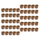 Maxbell 50Pcs Baking Cups Baking Tools Decoration for Restaurant Dessert Shop Style E