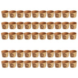 Maxbell 50Pcs Baking Cups Baking Tools Decoration for Restaurant Dessert Shop Style H