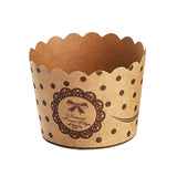 Maxbell 50Pcs Baking Cups Baking Tools Decoration for Restaurant Dessert Shop Style H