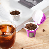 Maxbell 50Pcs Cafe Filters Paper with Lid for 1.0 & 2.0 Coffee Maker Accessories Style A