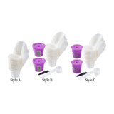 Maxbell 50Pcs Cafe Filters Paper with Lid for 1.0 & 2.0 Coffee Maker Accessories Style A