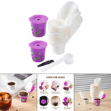 Maxbell 50Pcs Cafe Filters Paper with Lid for 1.0 & 2.0 Coffee Maker Accessories Style C