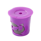 Maxbell 50Pcs Cafe Filters Paper with Lid for 1.0 & 2.0 Coffee Maker Accessories Style C
