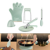 Maxbell Kitchen Dish Bowl Clip Gripper Heat Resistant Cooking & Baking Tool 6pcs