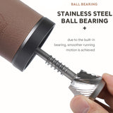 Maxbell Manual Coffee Grinders Aluminum Alloy Vintage Style for Espresso