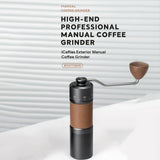 Maxbell Manual Coffee Grinders Aluminum Alloy Vintage Style for Espresso