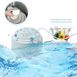 Maxbell washer Waterproof Electric Small Portable for Camping Household Travel White