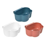 Maxbell Creative Mini Hang Garbage Can Wall Mounted Durable for Cabinet Door Car blue