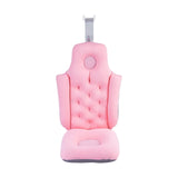 Maxbell Full Body Bathtub Cushion Accessories Breathable Waterproof for Bathroom Tub Pink