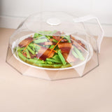 Maxbell Household Microwave Cover Multifunctional Oilproof for Dining Table Barbecue Clear