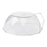 Maxbell Household Microwave Cover Multifunctional Oilproof for Dining Table Barbecue Clear