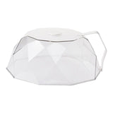 Maxbell Household Microwave Cover Multifunctional Oilproof for Dining Table Barbecue Clear