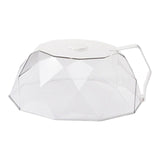 Maxbell Household Microwave Cover Multifunctional Oilproof for Dining Table Barbecue Clear
