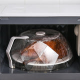 Maxbell Household Microwave Cover Multifunctional Oilproof for Dining Table Barbecue Clear