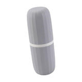 Maxbell Travel Toothbrush Holder Wash Gargle Cup Compact for Outdoor Shower Camping Gray