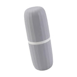 Maxbell Travel Toothbrush Holder Wash Gargle Cup Compact for Outdoor Shower Camping Gray