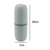 Maxbell Travel Toothbrush Holder Wash Gargle Cup Compact for Outdoor Shower Camping Green