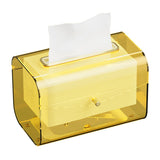 Maxbell Tissue Cover Dispenser Toilet Paper Organizer for Bathroom Bedroom Vanity Yellow