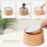 Maxbell Capsule Refill Kit Capsule Holder Aluminum Foil Seals Lid for Cafe Base