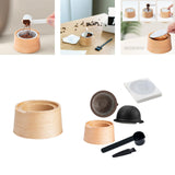 Maxbell Capsule Refill Kit Capsule Holder Aluminum Foil Seals Lid for Cafe Base