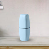 Maxbell Toothbrush Toothpaste Holder Case Compact for Business Trip Bathroom Outdoor light blue