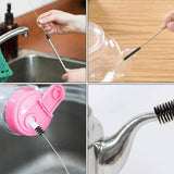 Maxbell Double Ended Pipe Cleaning Brush Cleaning Tool Flexible for Kitchen Home